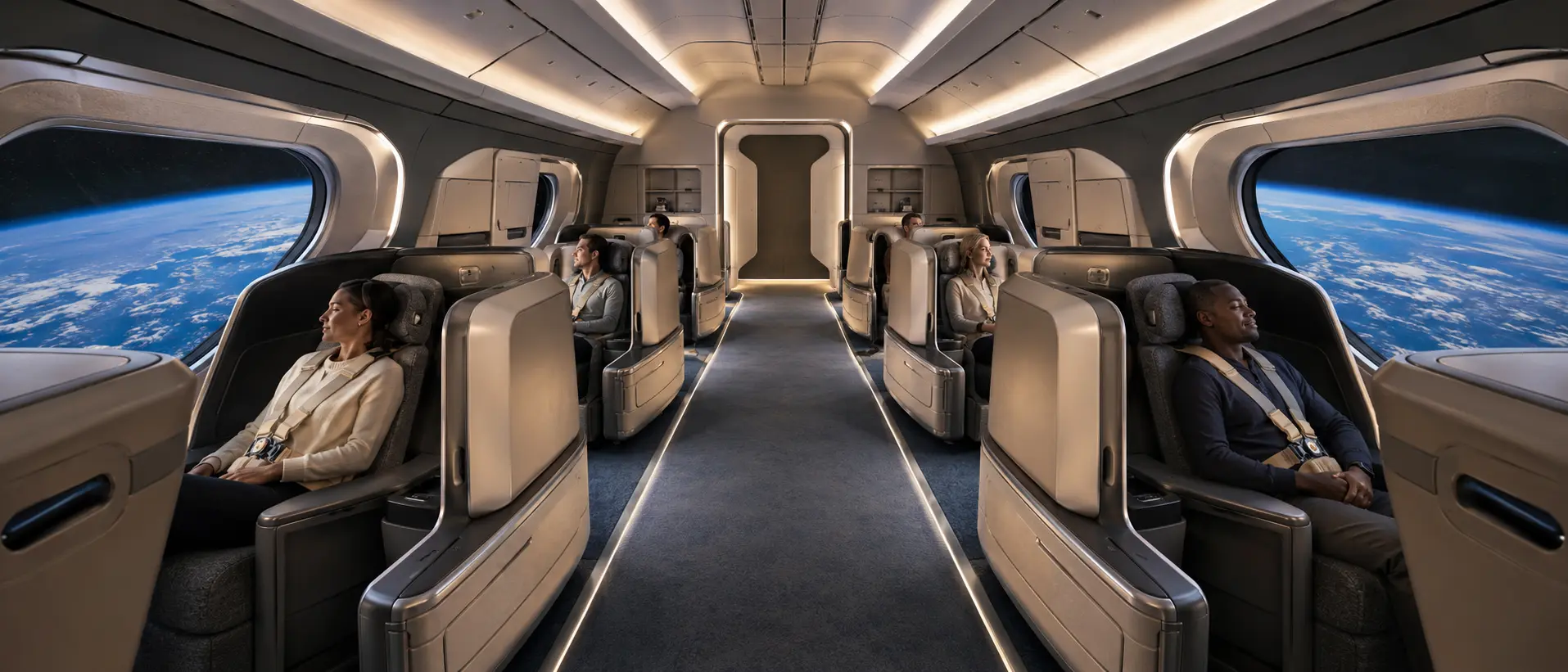 Concept cabin study for a future space research platform